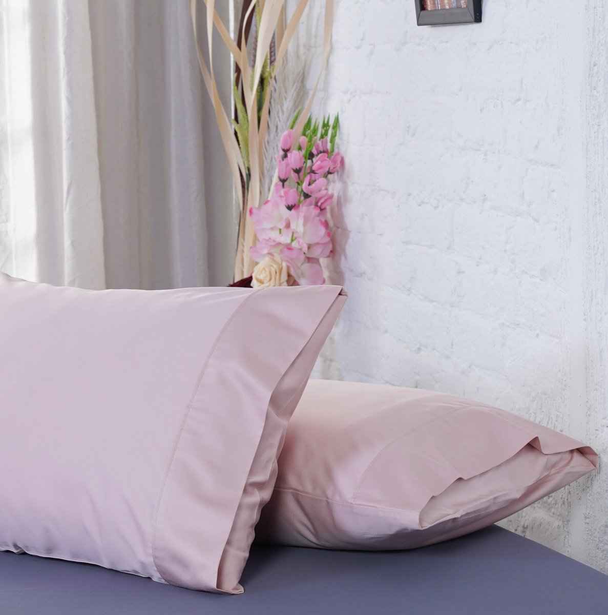 Ackly Bamboo - Blush Pink Pillowcases Pair