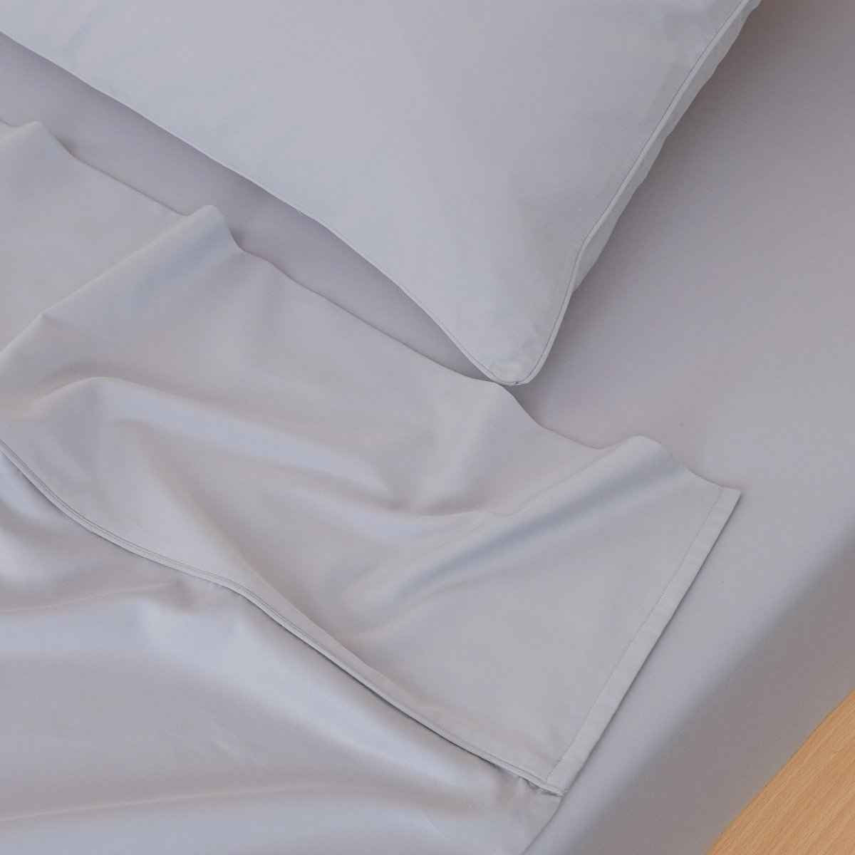 Ackly Bamboo - Dove Grey Flat Sheet