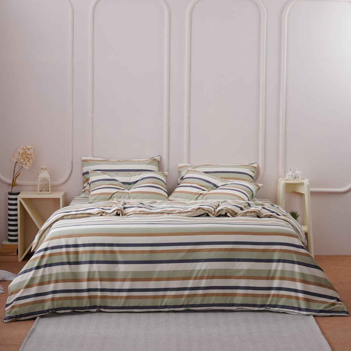 Ackly Bamboo - Harmony Stripe Duvet Cover