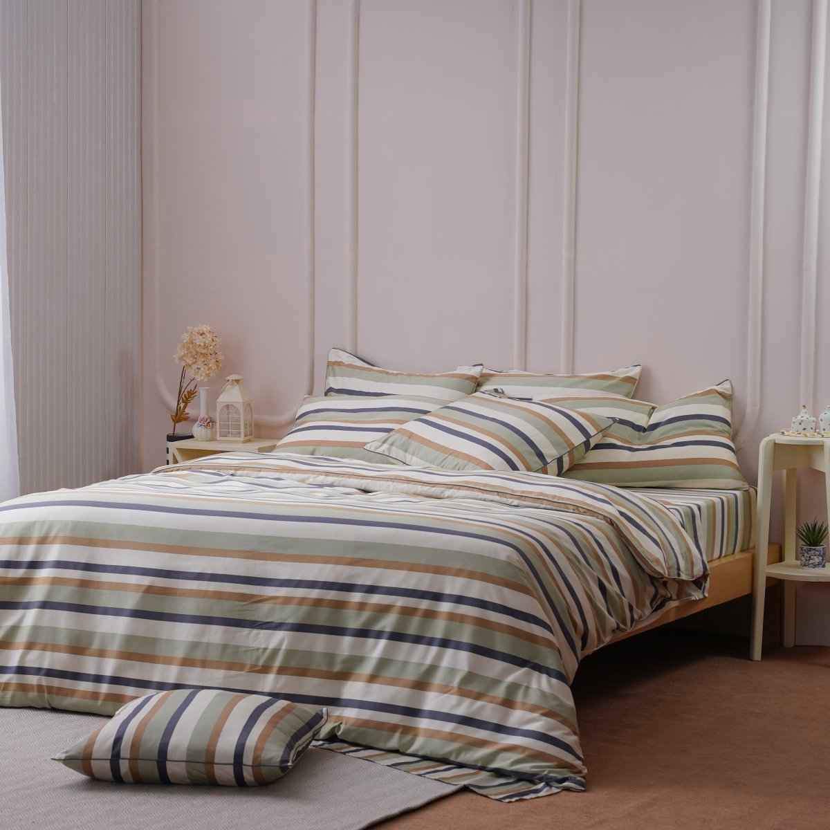 Ackly Bamboo - Harmony Stripe Duvet Cover