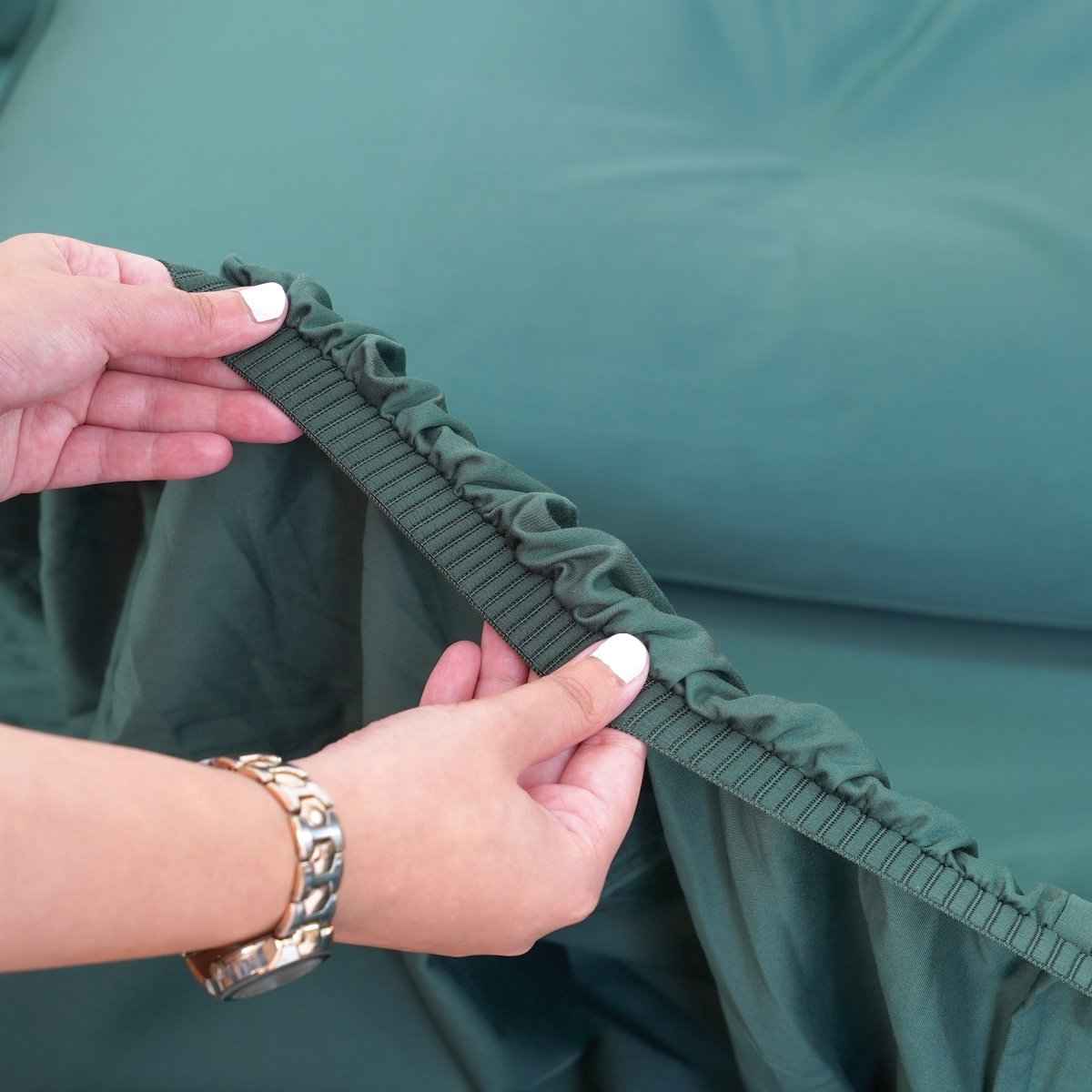 Ackly Bamboo - Royal Green Fitted Sheet