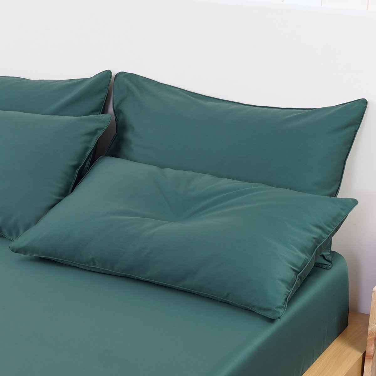 Ackly Bamboo - Royal Green Pillowcases Pair