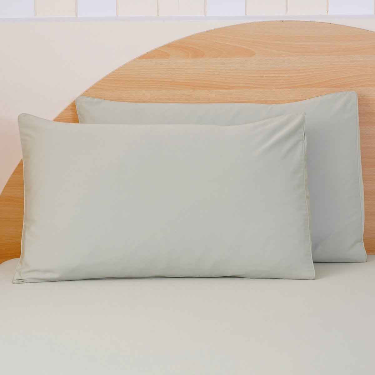 Ackly Bamboo - Sage Green Pillowcases Pair