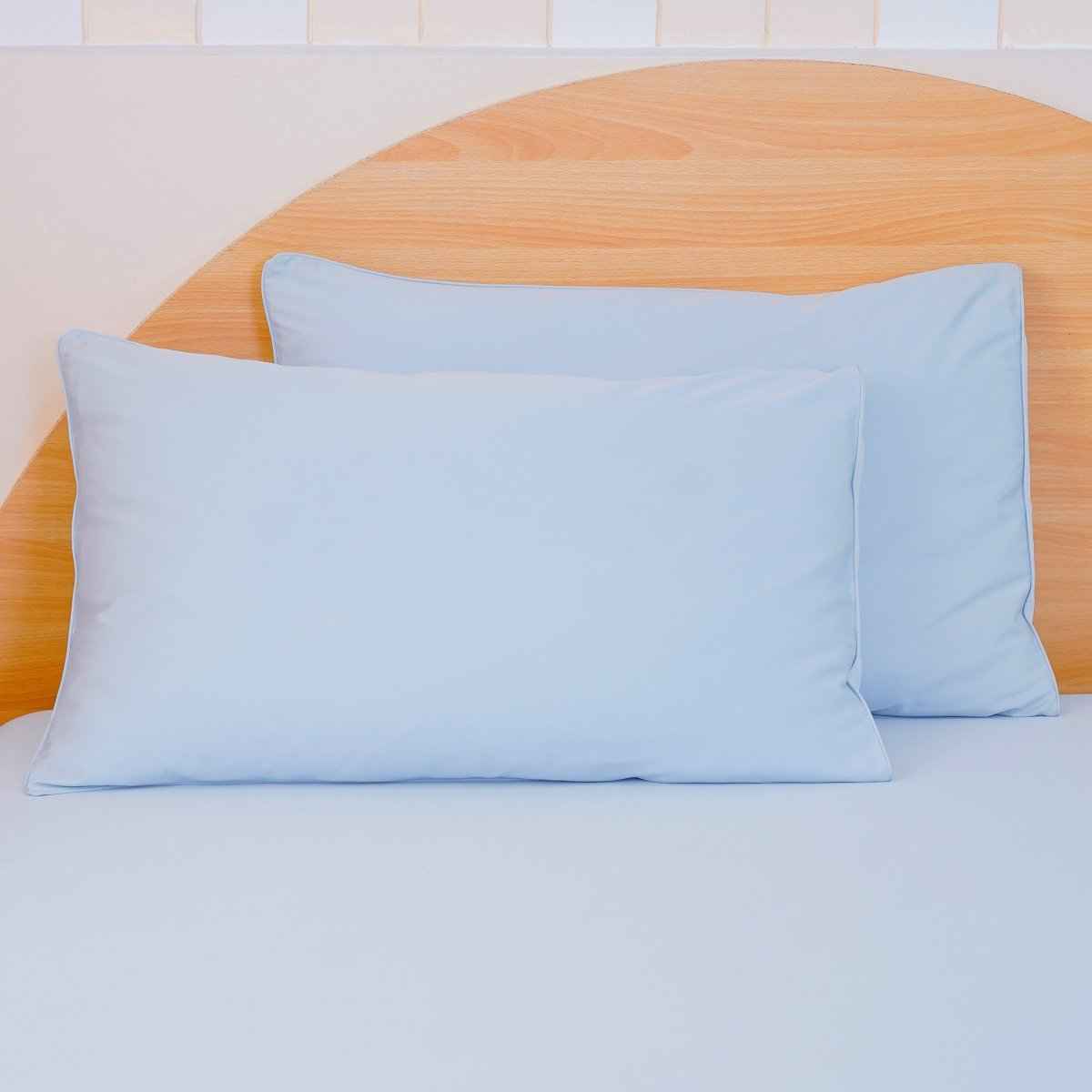Ackly Bamboo - Sky Blue Pillowcases Pair