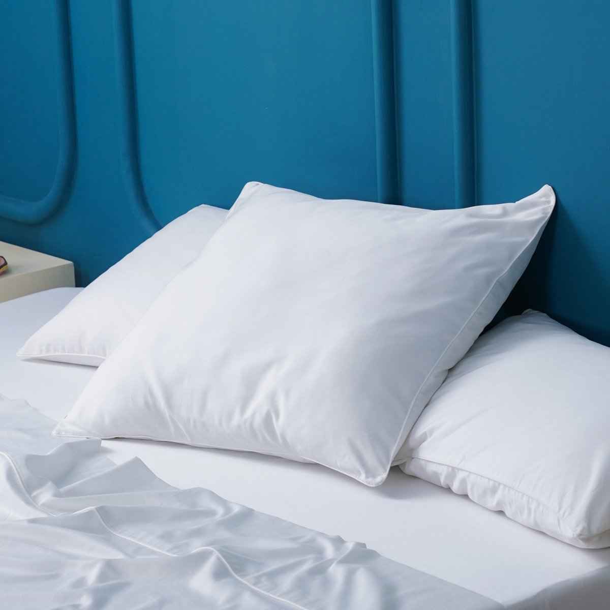 Ackly Bamboo - White Pillowcases Pair