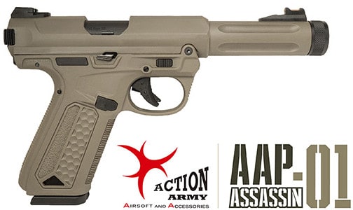 Action Army AAP-01 Assassin Gas Blowback Pistol