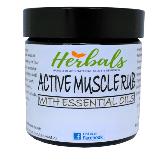 Active Muscle Rub Cream – 60ml – Handmade Herbal Muscle Balm