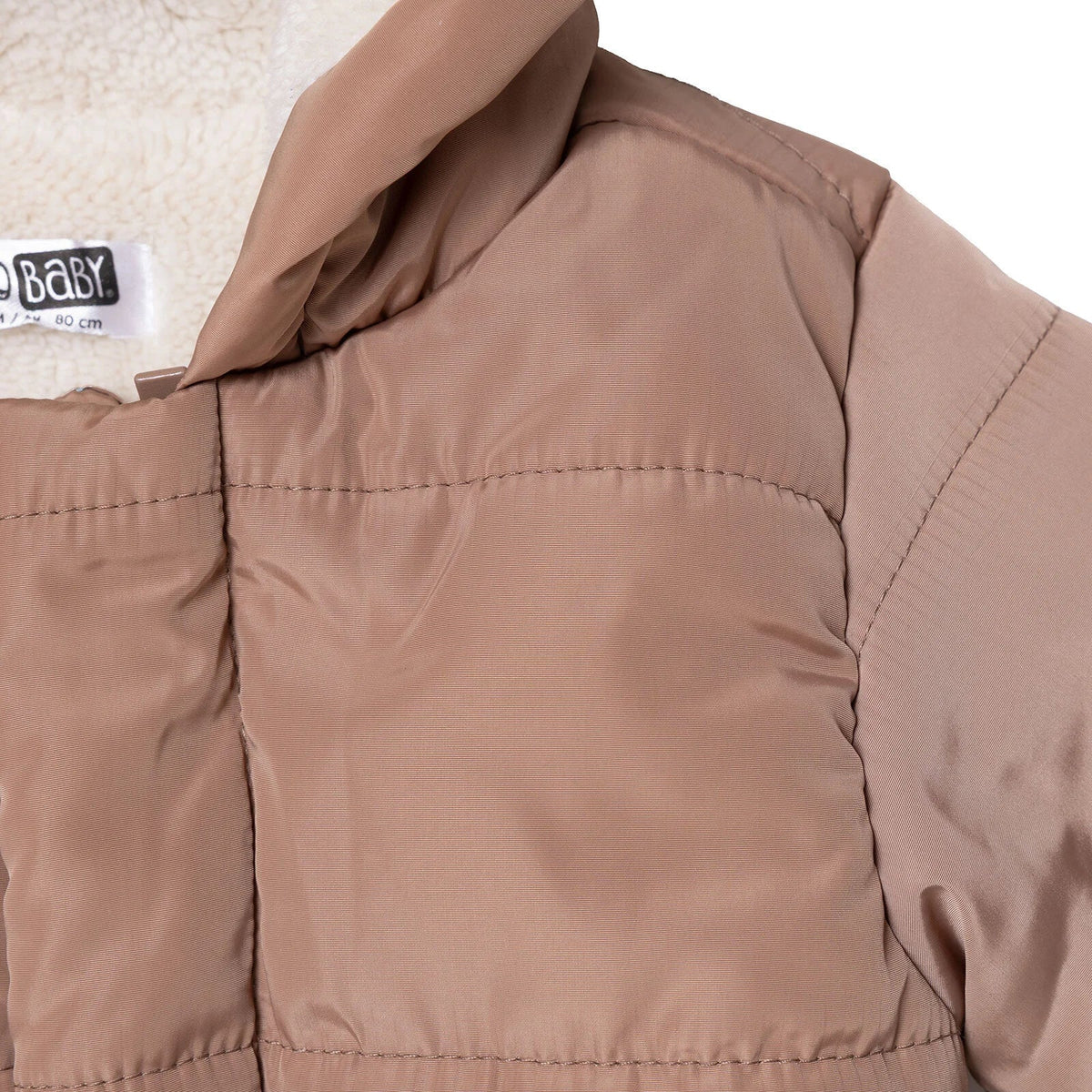 HelloBaby Crew Neck Padded Baby Coat (9-12 Months to 4-5 Years)