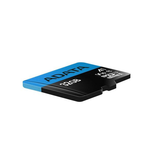 ADATA 32GB Premier Micro SDHC Card A1 Class 10 with SD Adapter