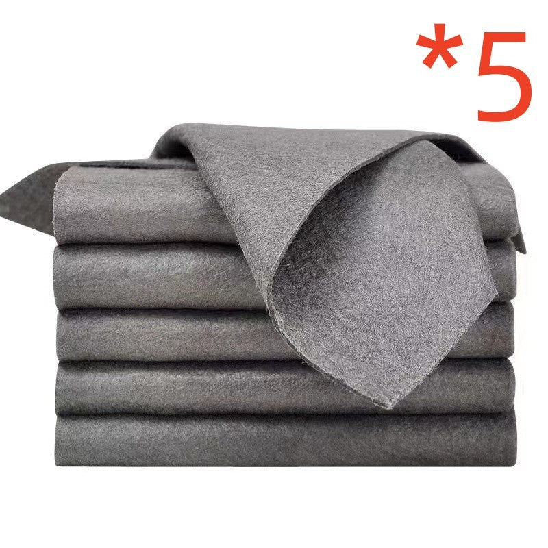 Premium Microfiber Glass Cleaning Cloth - Streak-Free Mirror & Window Cleaner - Water Absorbent Magic Wipe