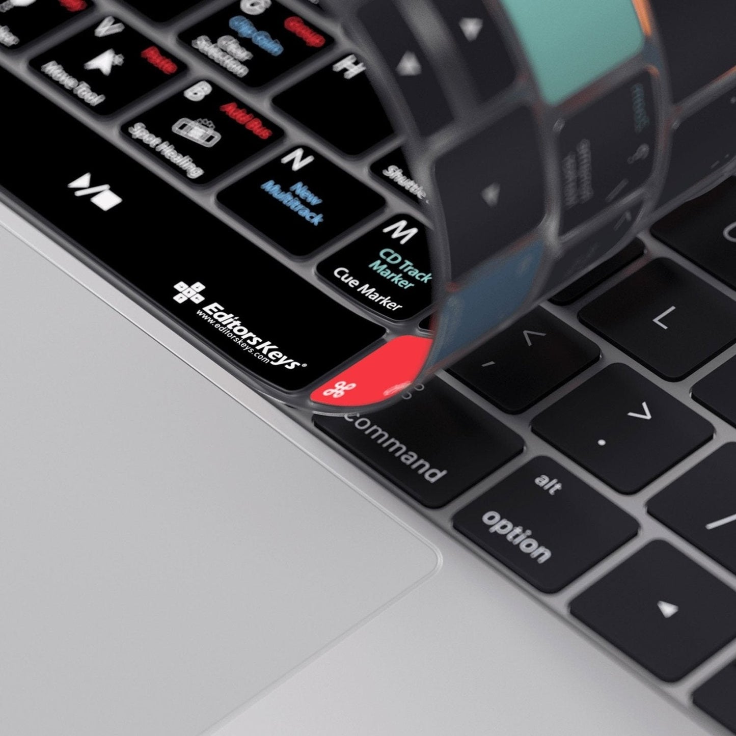 Adobe Audition Keyboard Covers for MacBook and iMac