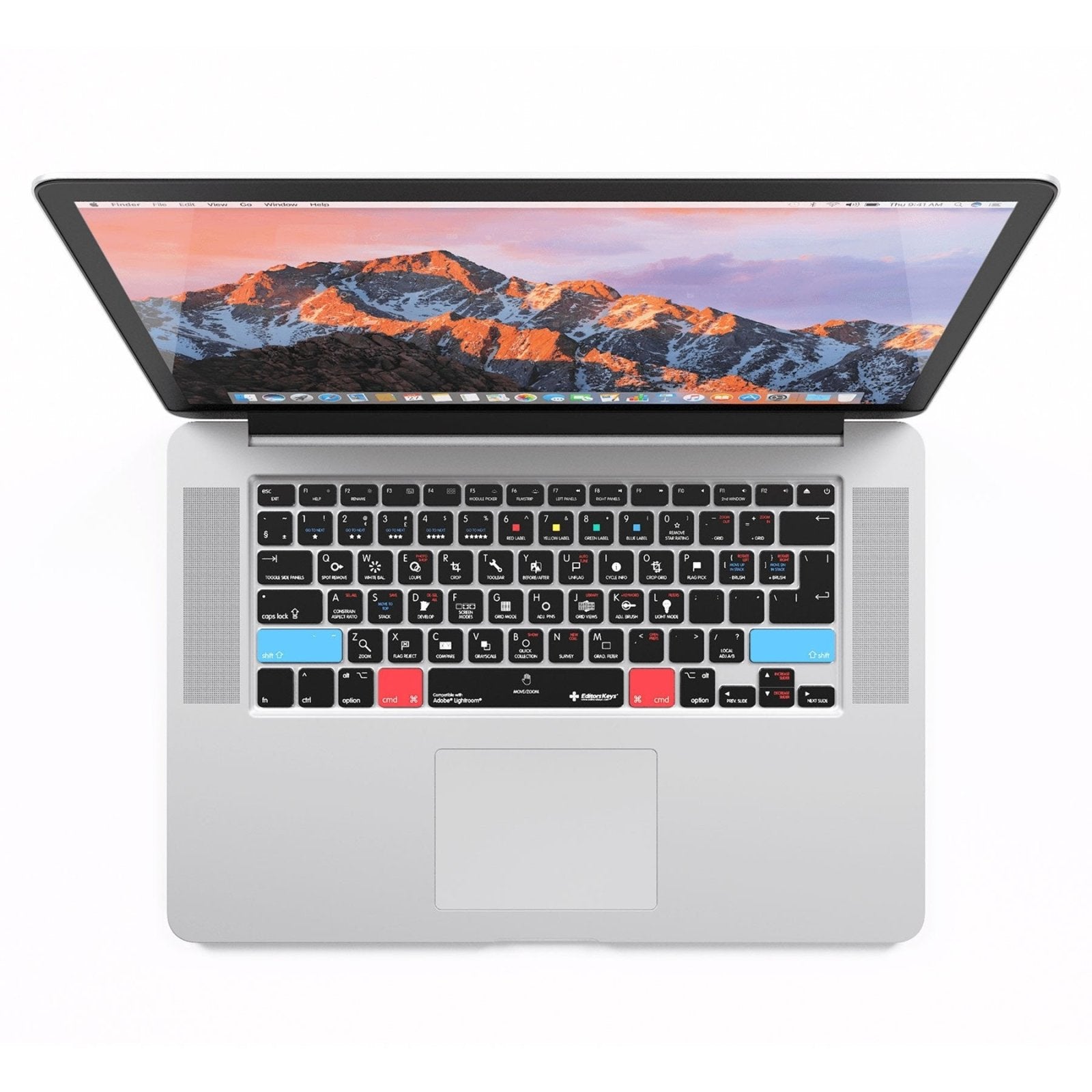 Adobe Lightroom Keyboard Covers for MacBook and iMac