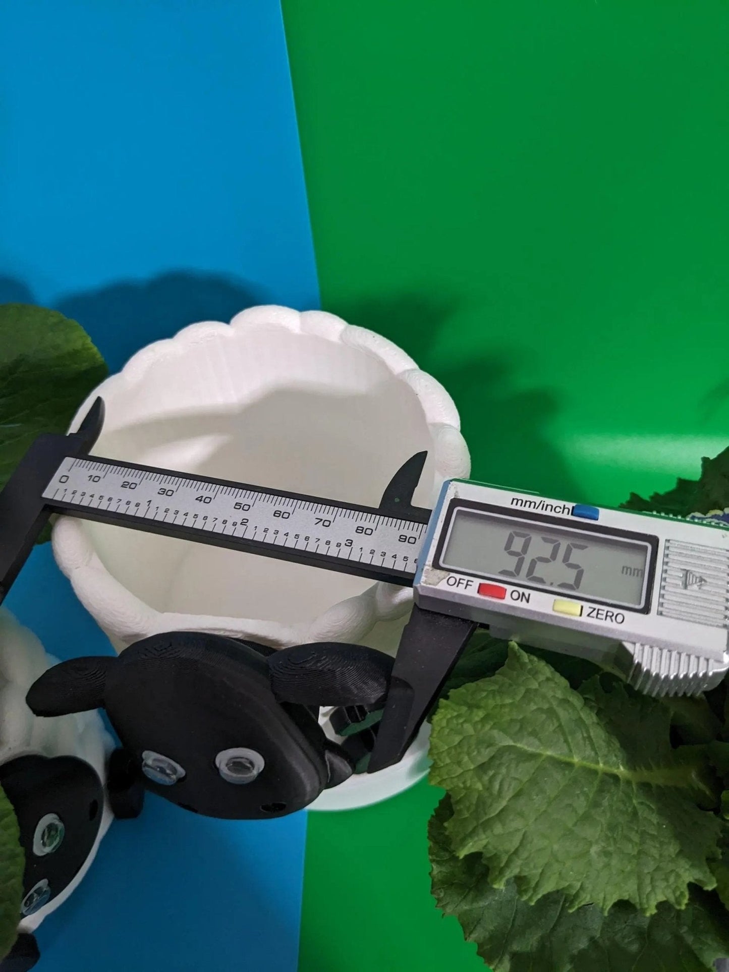 Adorable 3D Printed Sheep Planter -l Plant Pot for Succulents & Small Plants