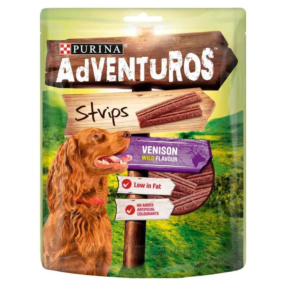 Adventuros Wild Venison Strips 6x90g