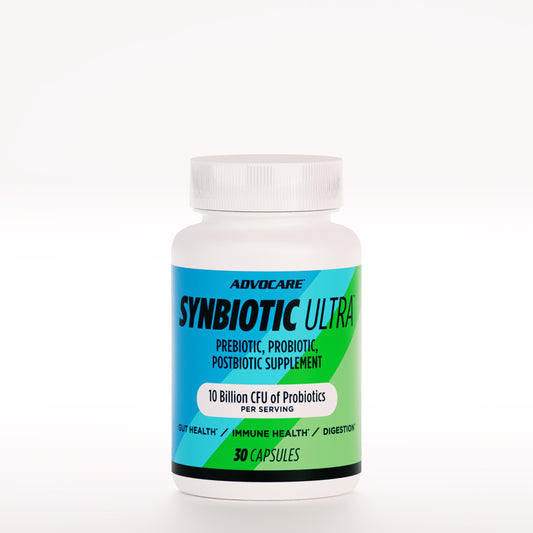 AdvoCare Synbiotic Ultra – Digestive & Immune Support (10B CFUs, 8 Probiotic Strains)
