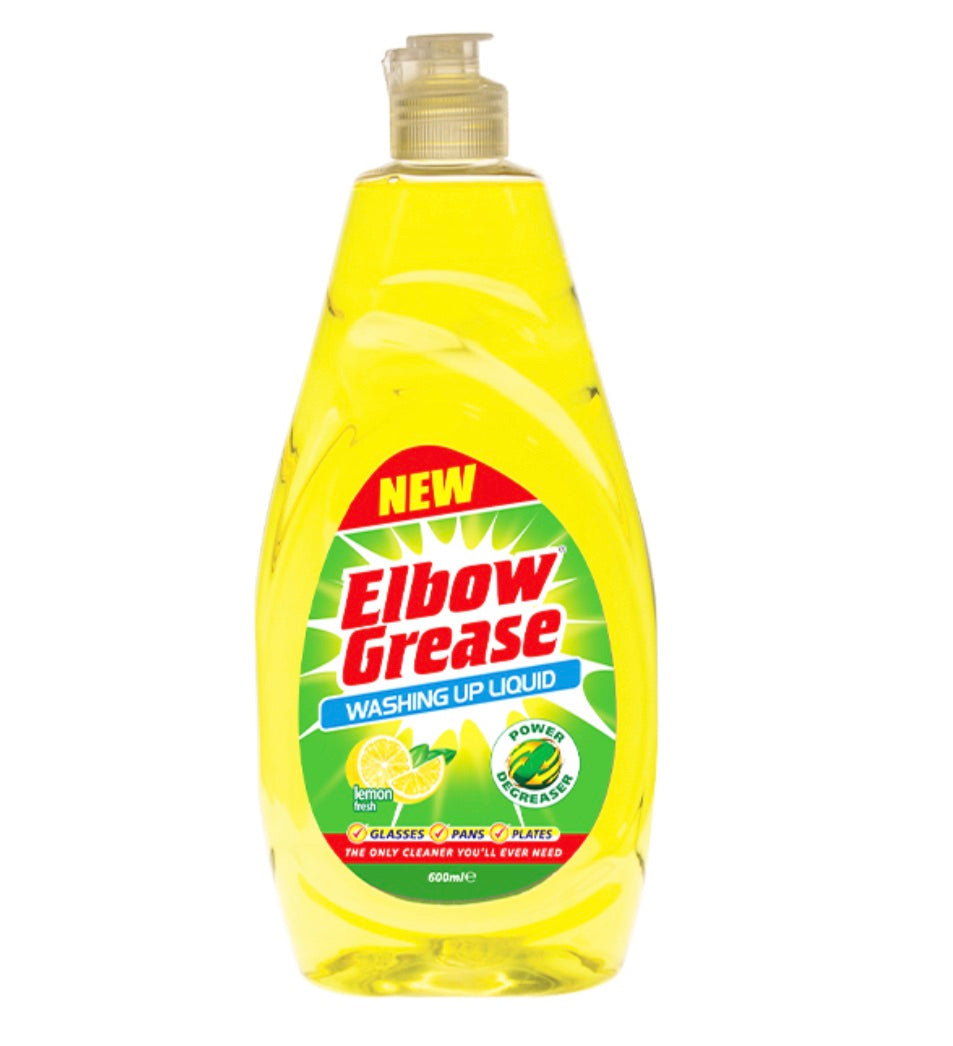 Elbow Grease washing up liquid - fresh lemon