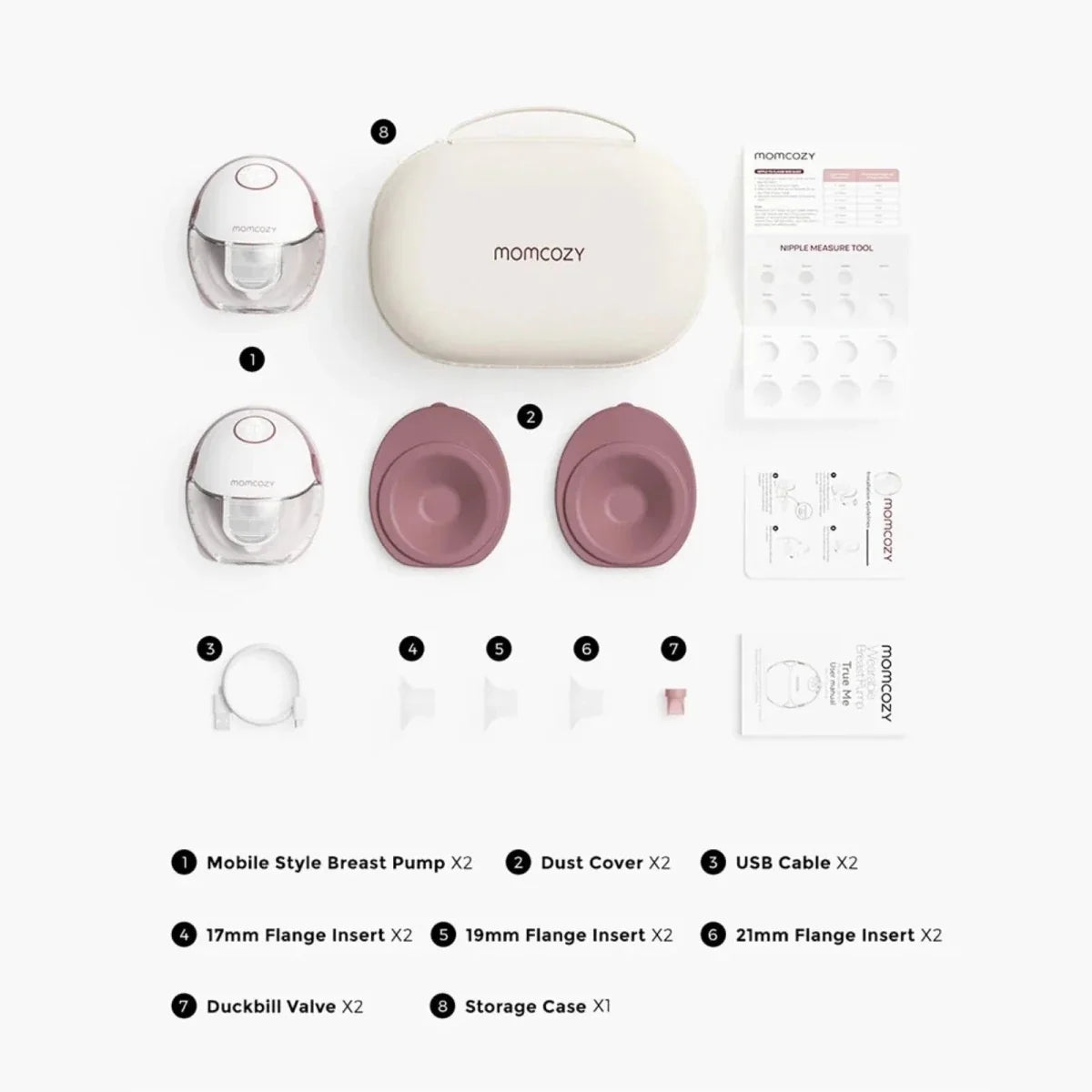 Momcozy M6 Mobile Style Double Wearable Electric Breast Pump
