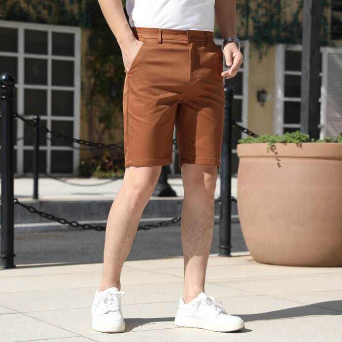 Affordable Men's Summer Pants - Casual Loose Elastic 5-Color Options for Comfort & Style