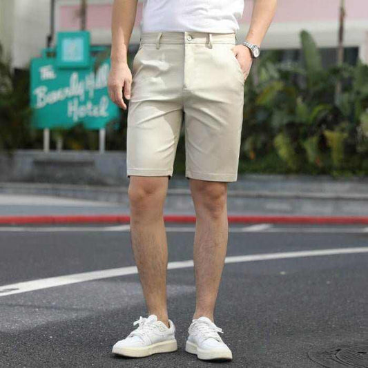 Affordable Men's Summer Pants - Casual Loose Elastic 5-Color Options for Comfort & Style
