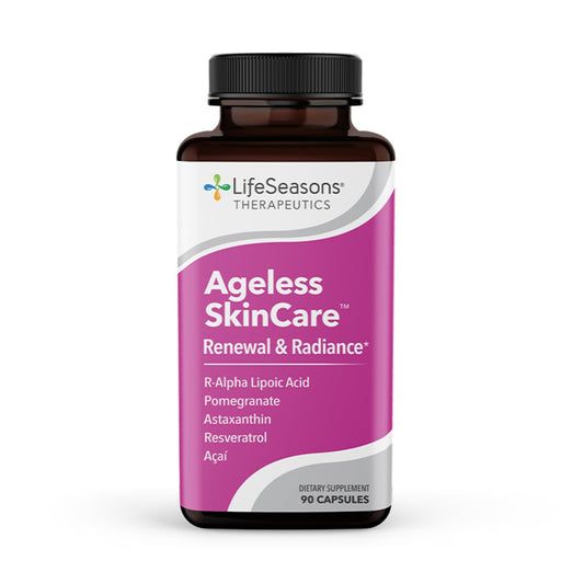 LifeSeasons Ageless Skincare – Anti-Aging Antioxidant Supplement | 90 Capsules