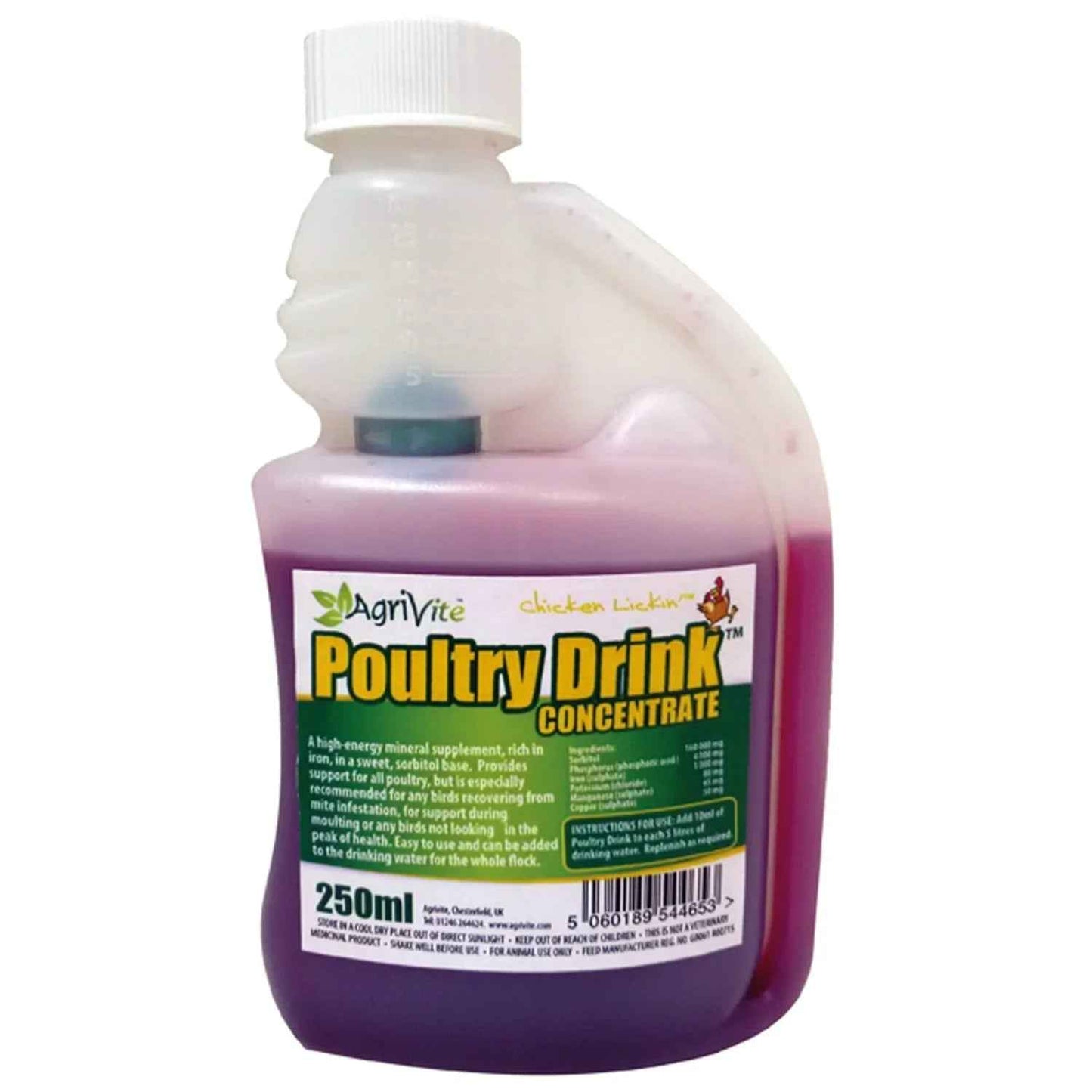 Agrivite Poultry Drink MITE RECOVERY solution