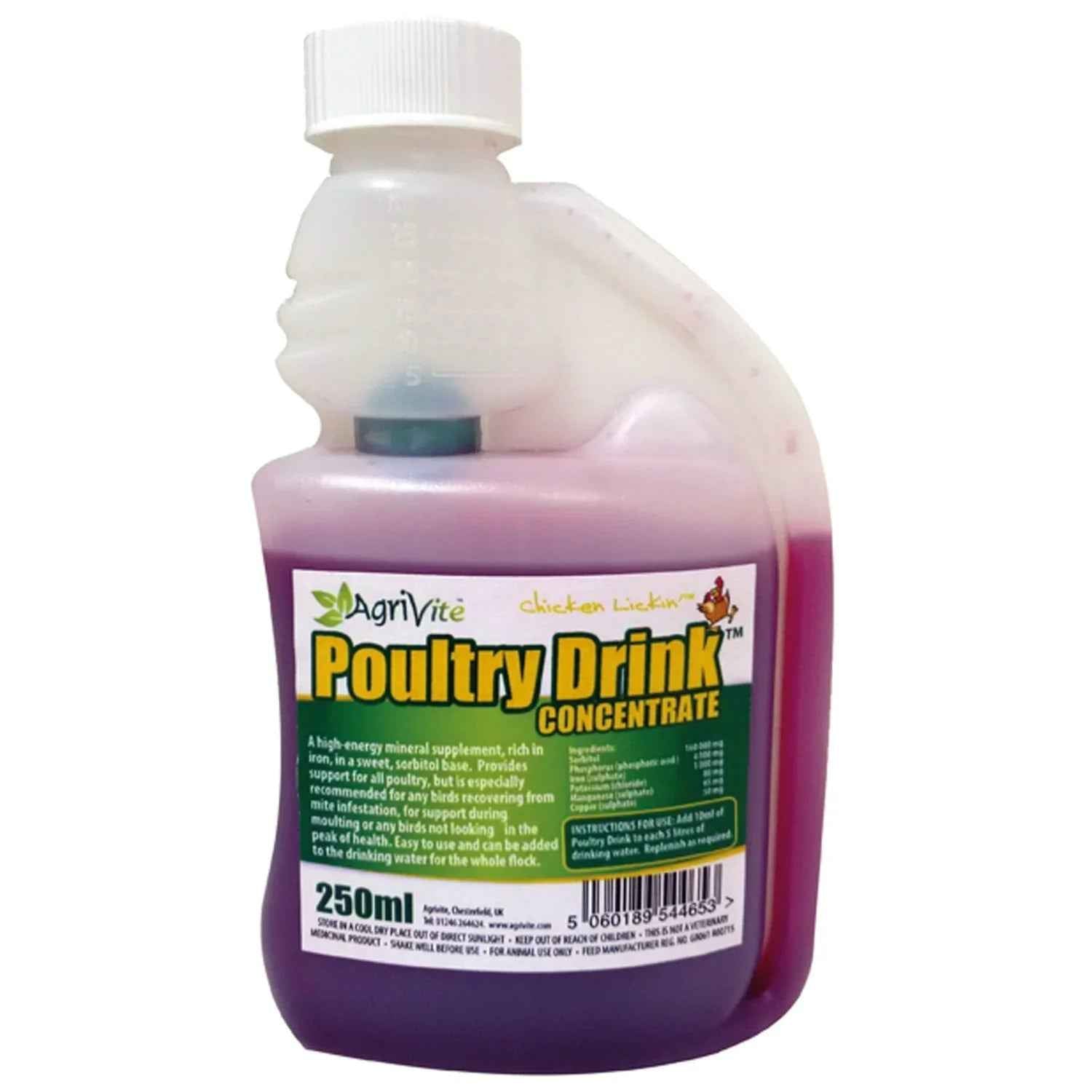 Agrivite Poultry Drink MITE RECOVERY solution