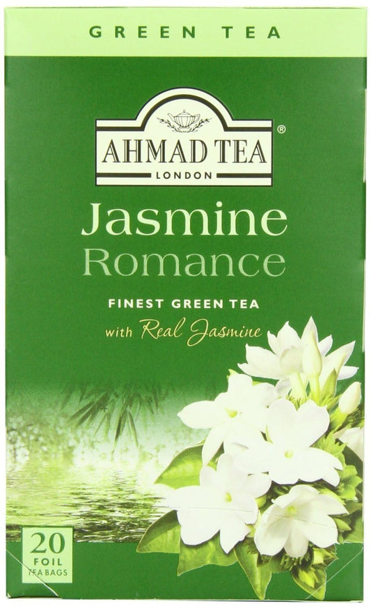 Ahmad Tea Jasmine Romance Green Tea – 20-Count Box