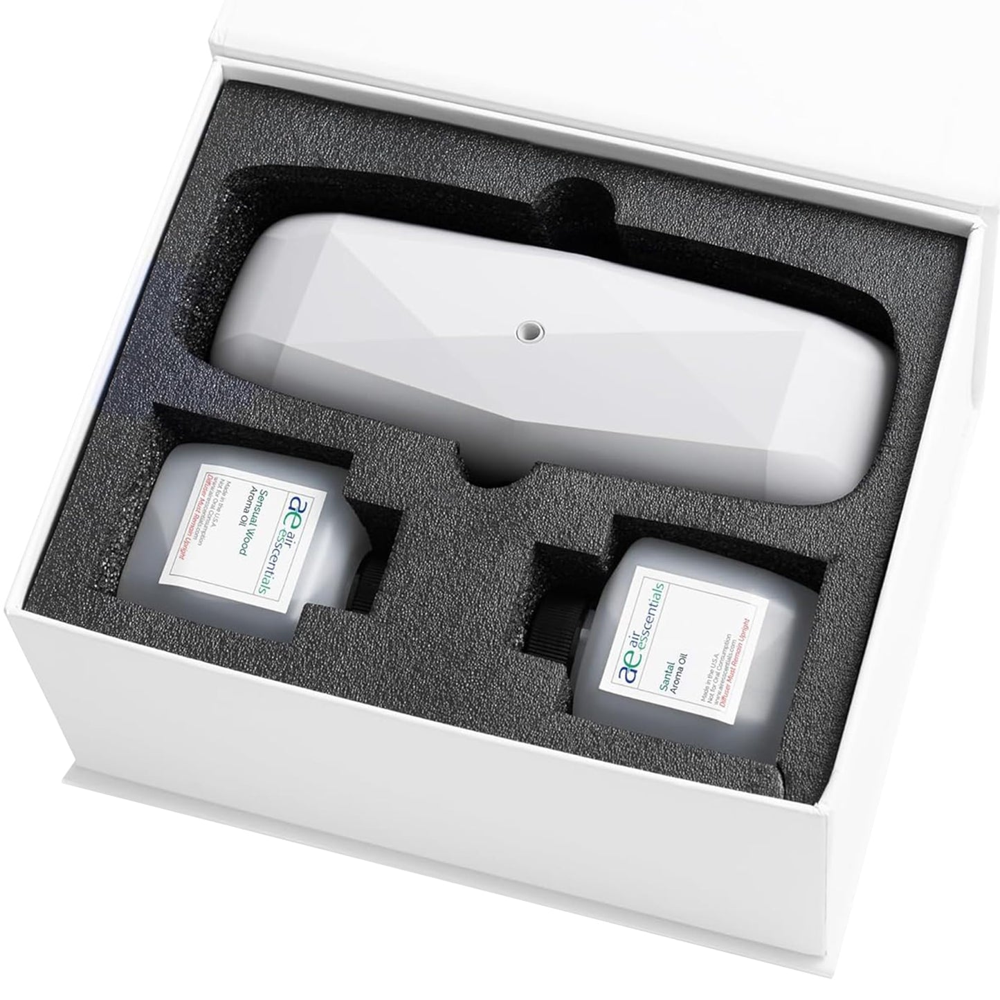 Air Esscentials Diamond Gift Set – Smart Scent Diffuser (Santal & Sensual Wood)