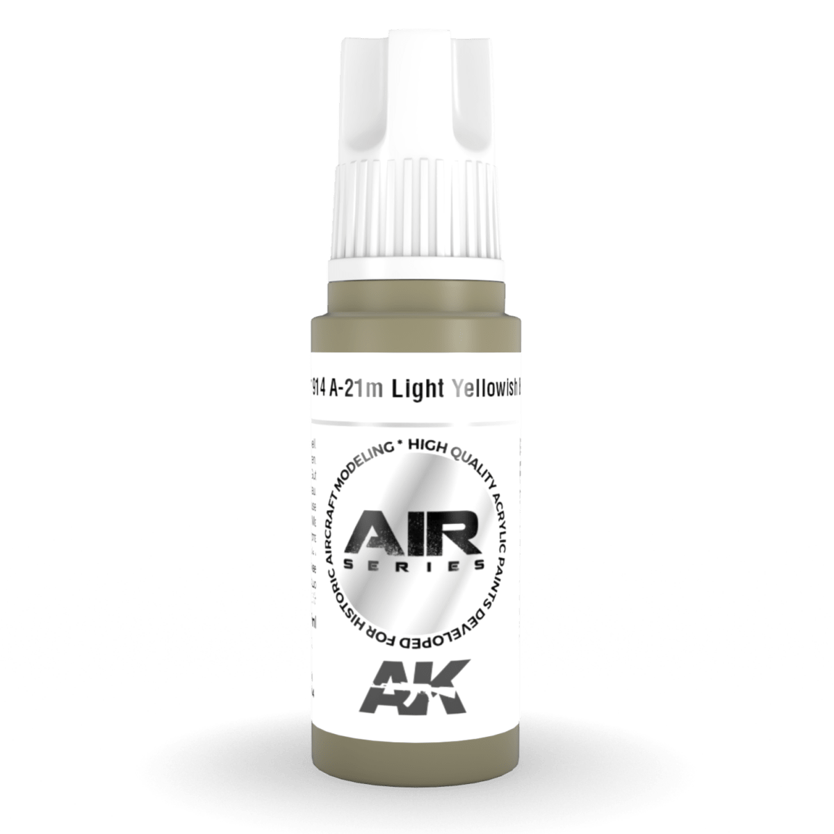 AK Interactive 3rd Gen Acrylic A-21m Light Yellowish Brown (AK11914)