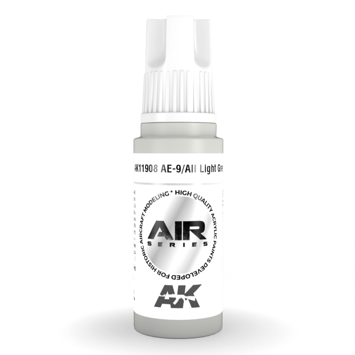 AK Interactive 3rd Gen Acrylic - AE-9/AII Light Grey (AK11908)
