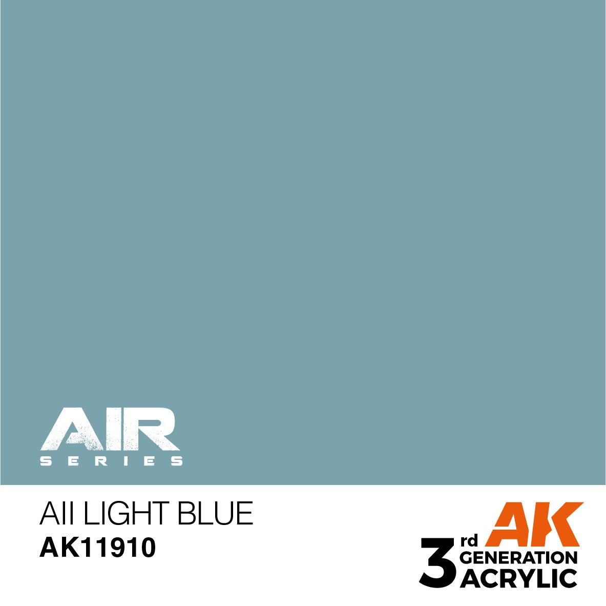 AK Interactive 3rd Gen Acrylic - AII Light Blue (AK11910)