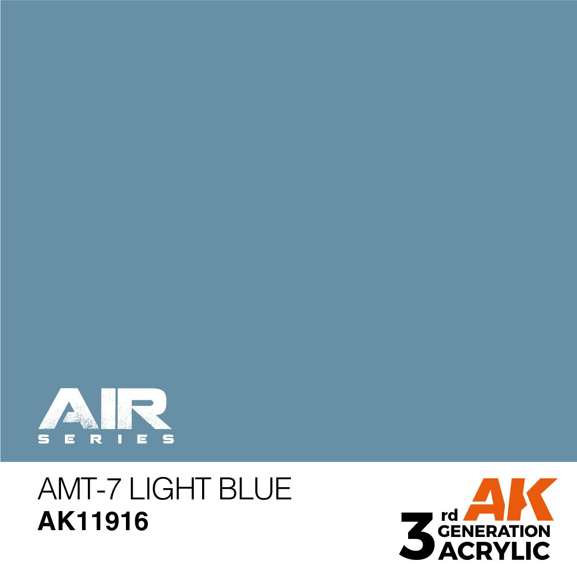 AK Interactive 3rd Gen Acrylic AMT-7 Light Blue (AK11916)