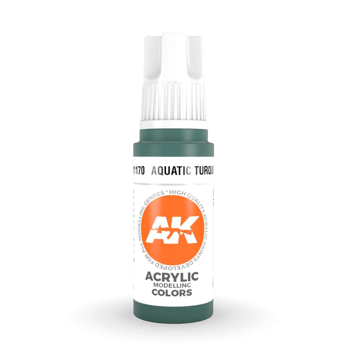 AK Interactive 3rd Gen Acrylic - Aquatic Turquoise 17ml (AK11170)