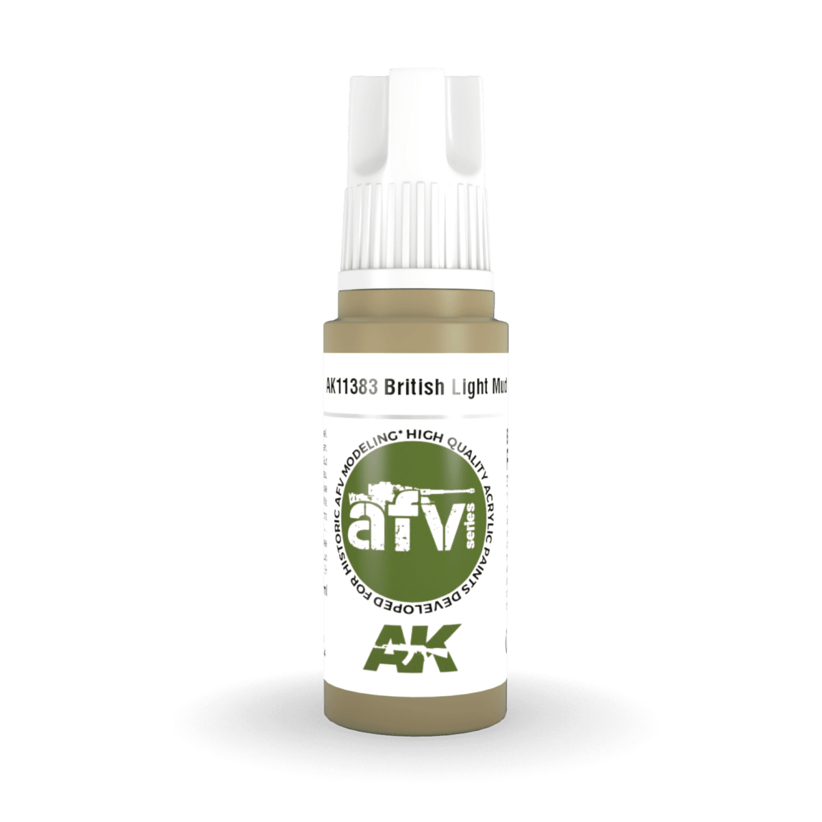 AK Interactive 3rd Gen Acrylic - British Light Mud 17ml (AK11383)