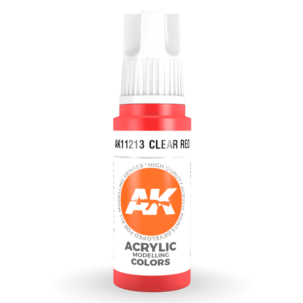 AK Interactive 3rd Gen Acrylic -Clear Red 17ml (AK11213)