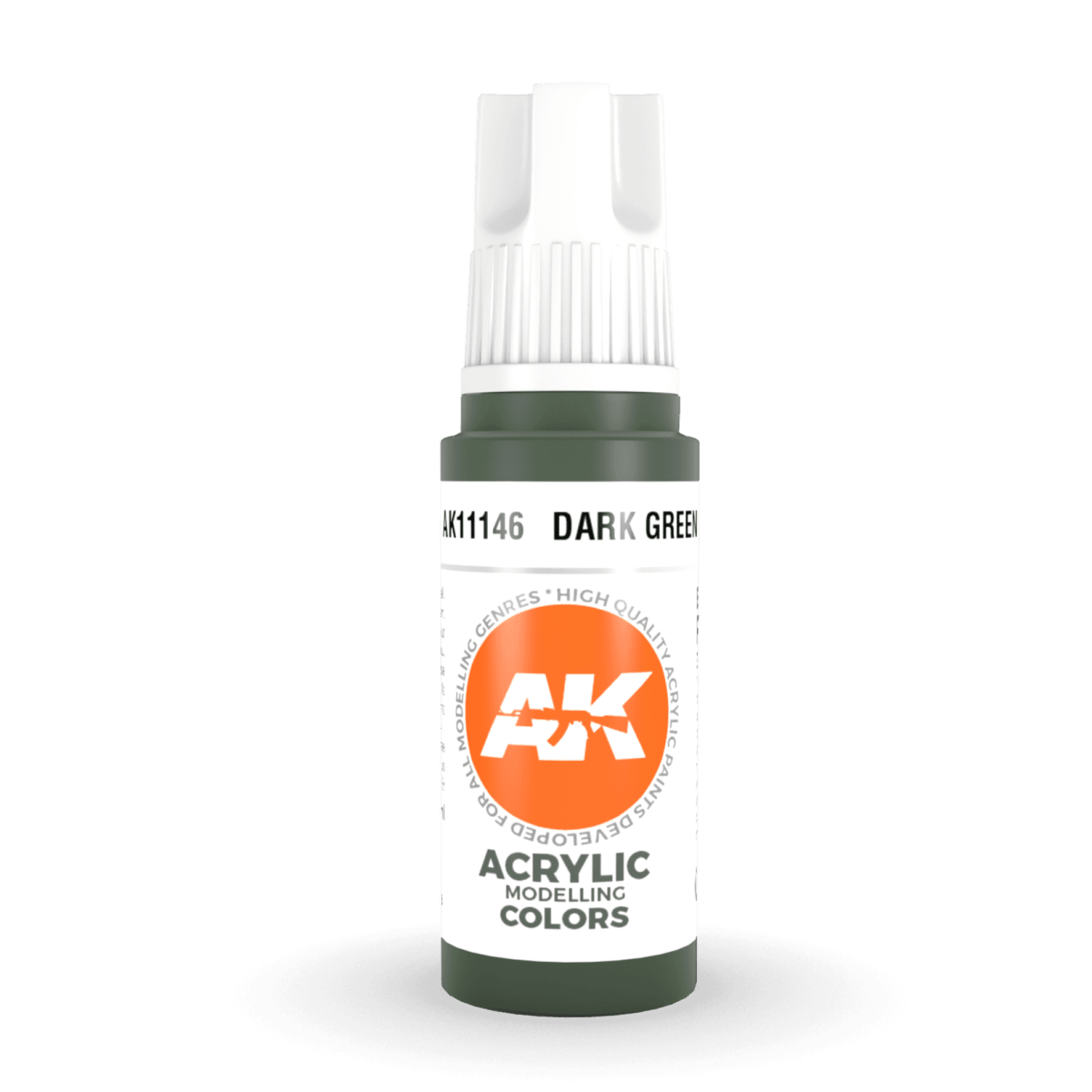AK Interactive 3rd Gen Acrylic - Dark Green 17ml (AK11146)