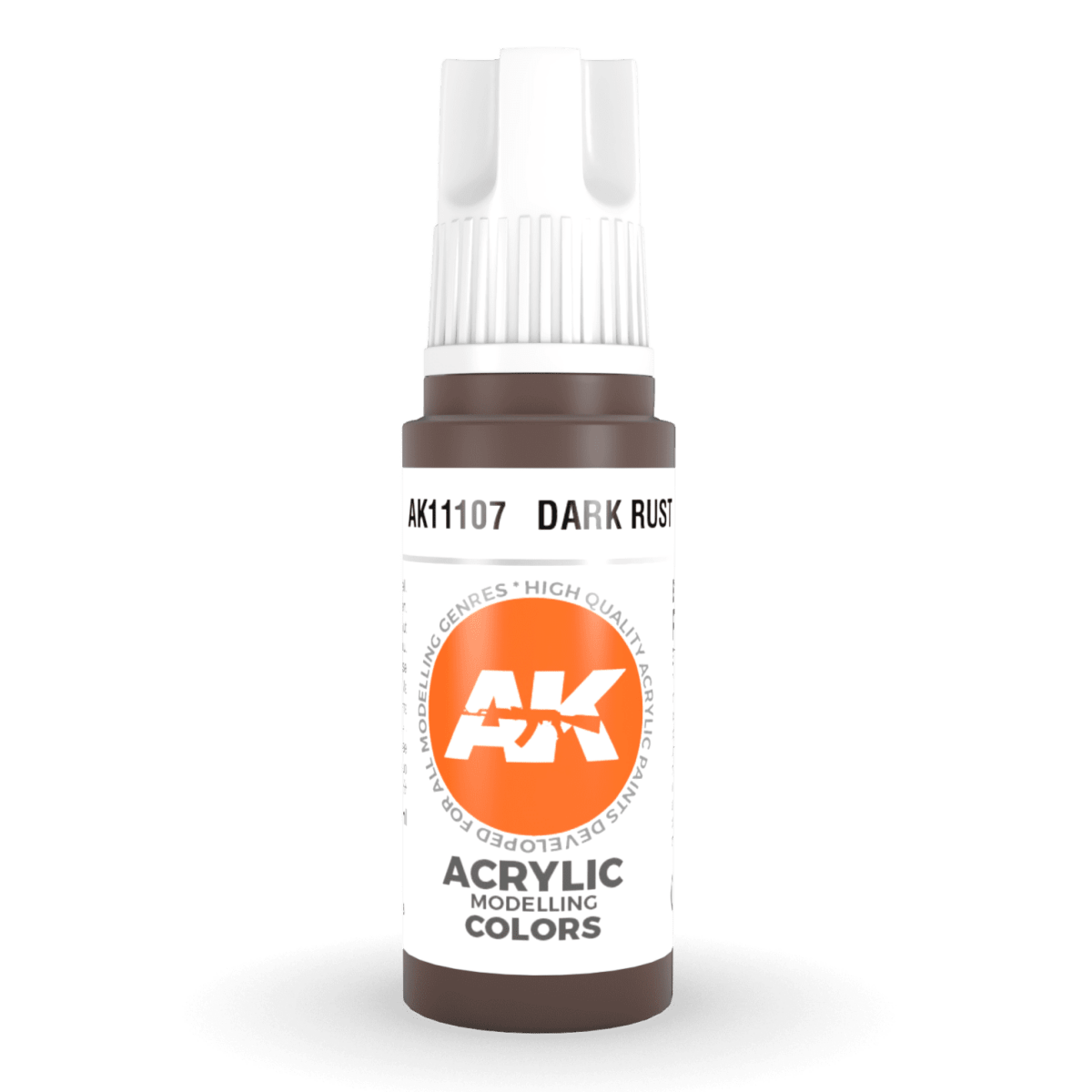AK Interactive 3rd Gen Acrylic - Dark Rust 17ml (AK11107)