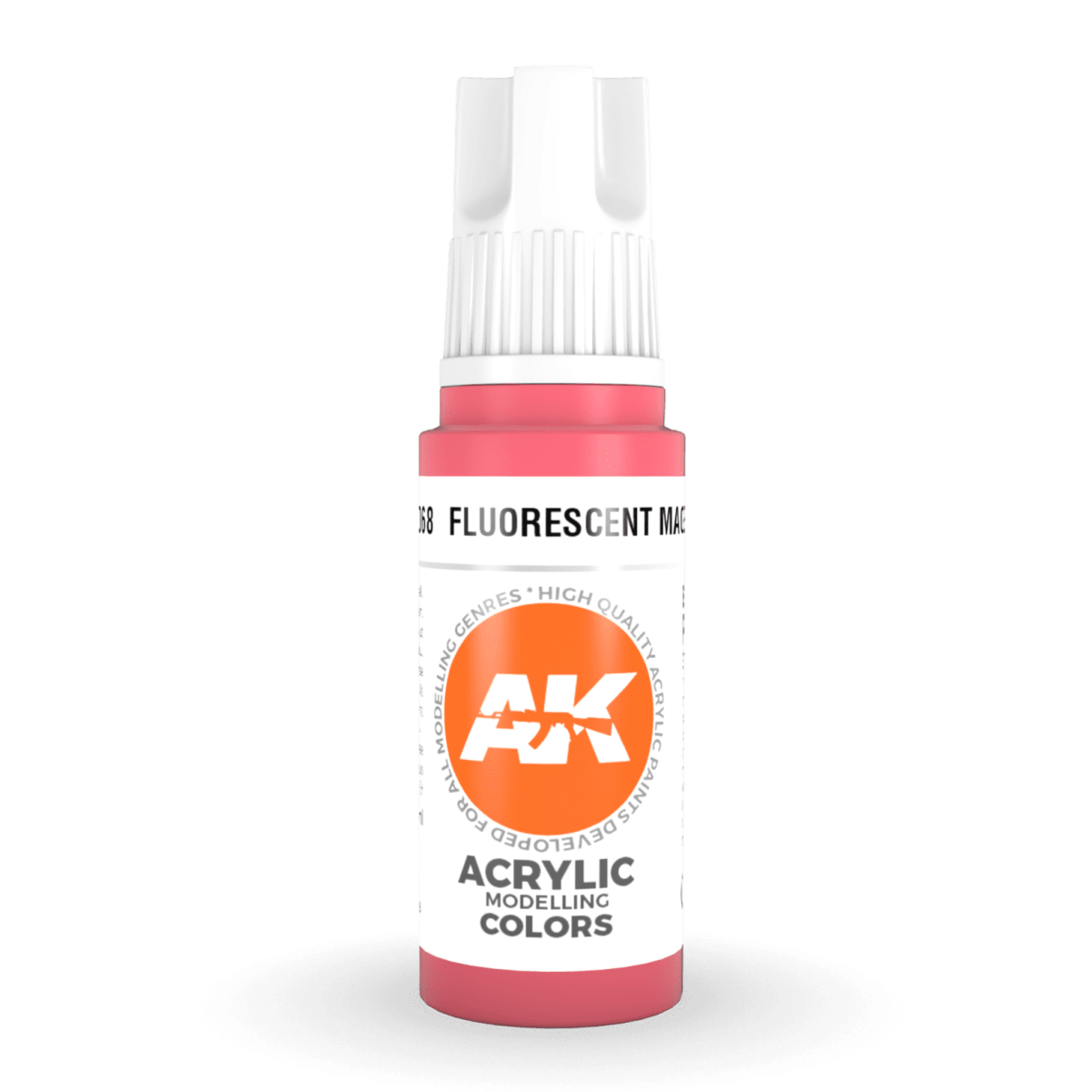 AK Interactive 3rd Gen Acrylic - Fluorescent Magenta 17ml (AK11068)
