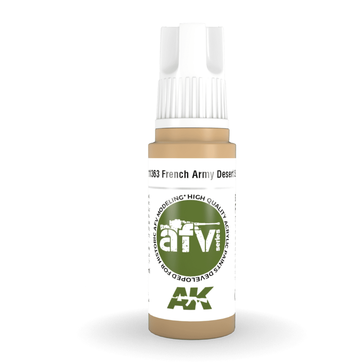 AK Interactive 3rd Gen Acrylic - French Army Desert Sand 17ml (AK11363)
