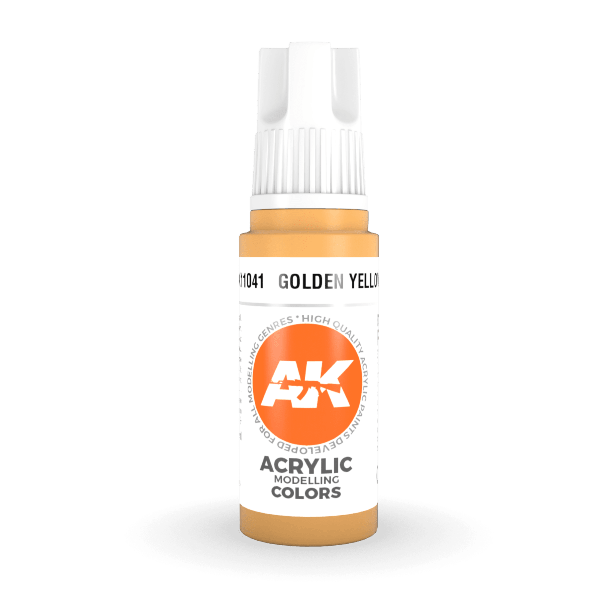 AK Interactive 3rd Gen Acrylic - Golden Yellow 17ml (AK11041)
