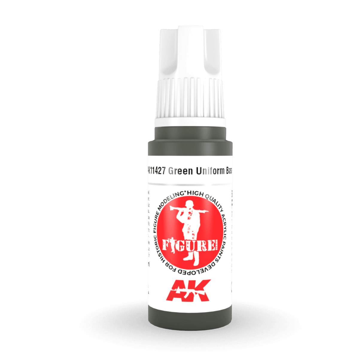 AK Interactive 3rd Gen Acrylic - Green Uniform Base 17ml (AK11427)