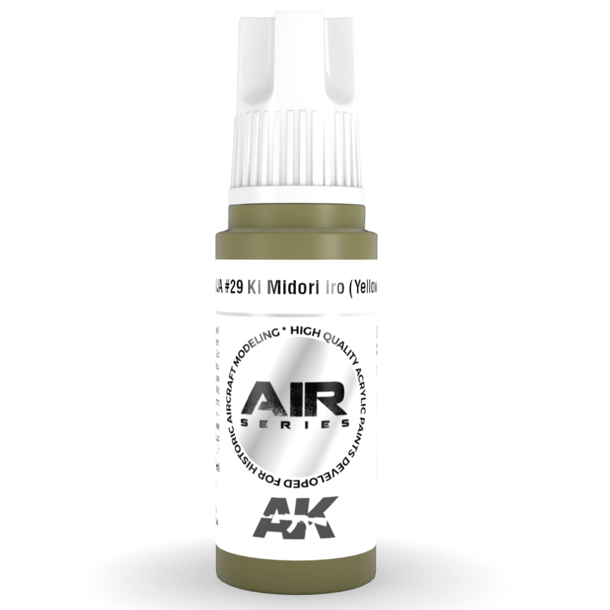 AK Interactive 3rd Gen Acrylic IJA #29 Ki Midori Iro (Yellow-Green) (AK11904)