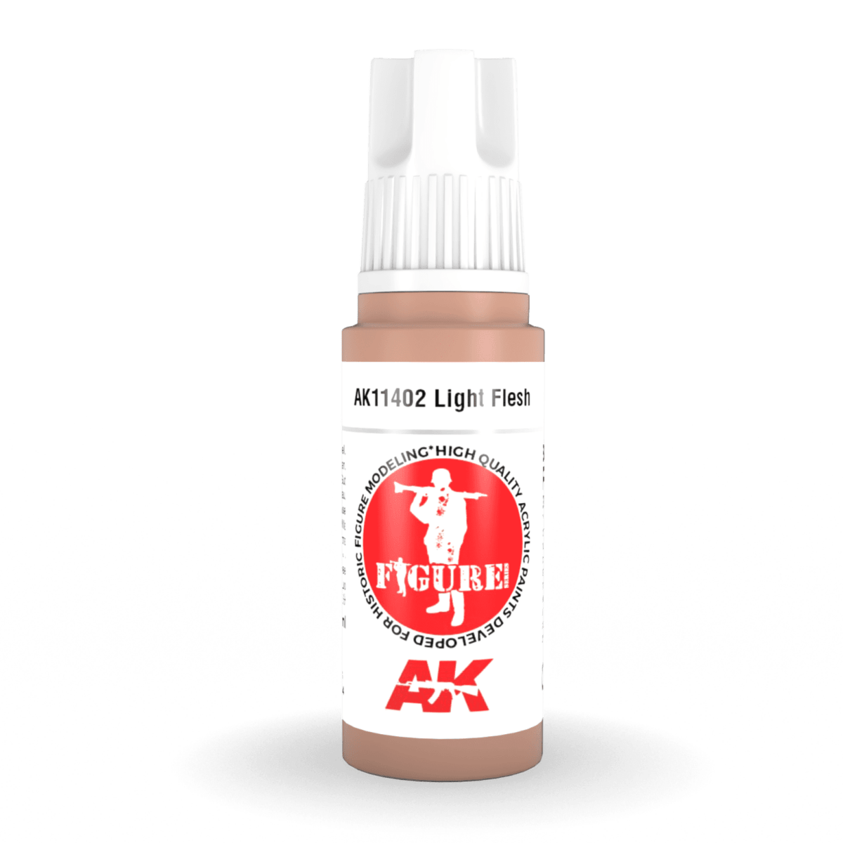 AK Interactive 3rd Gen Acrylic - Light Flesh 17ml (AK11402)