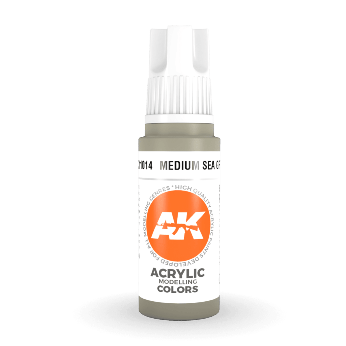 AK Interactive 3rd Gen Acrylic - Medium Sea Grey 17ml (AK11014)