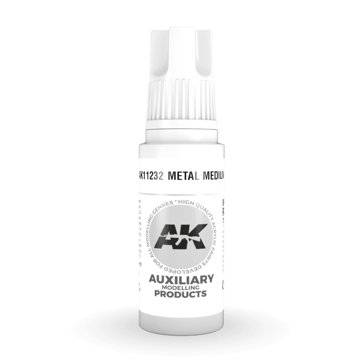 AK Interactive 3rd Gen Acrylic - Metal Medium 17ml (AK11232)