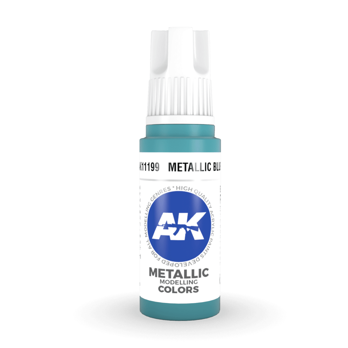 AK Interactive 3rd Gen Acrylic - Metallic Blue 17ml (AK11199)