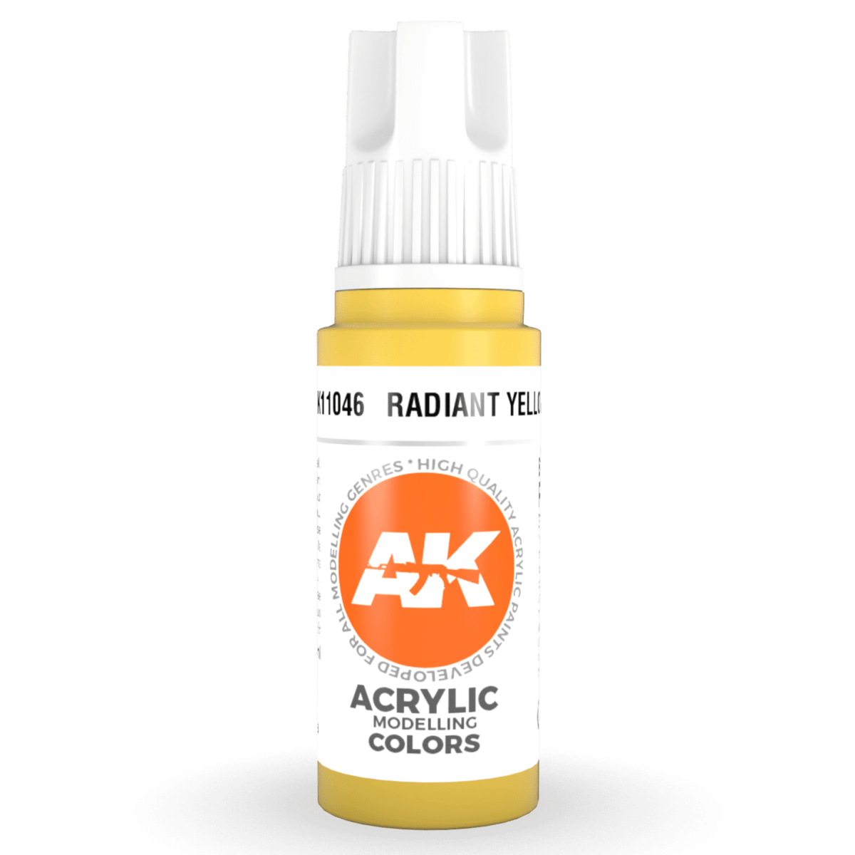 AK Interactive 3rd Gen Acrylic - Radiant Yellow 17ml (AK11046)