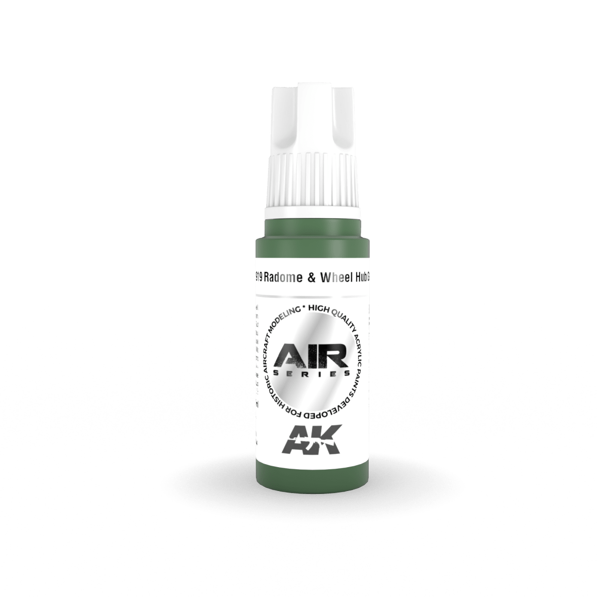 AK Interactive 3rd Gen Acrylic Radome & Wheel Hub Green (AK11919)