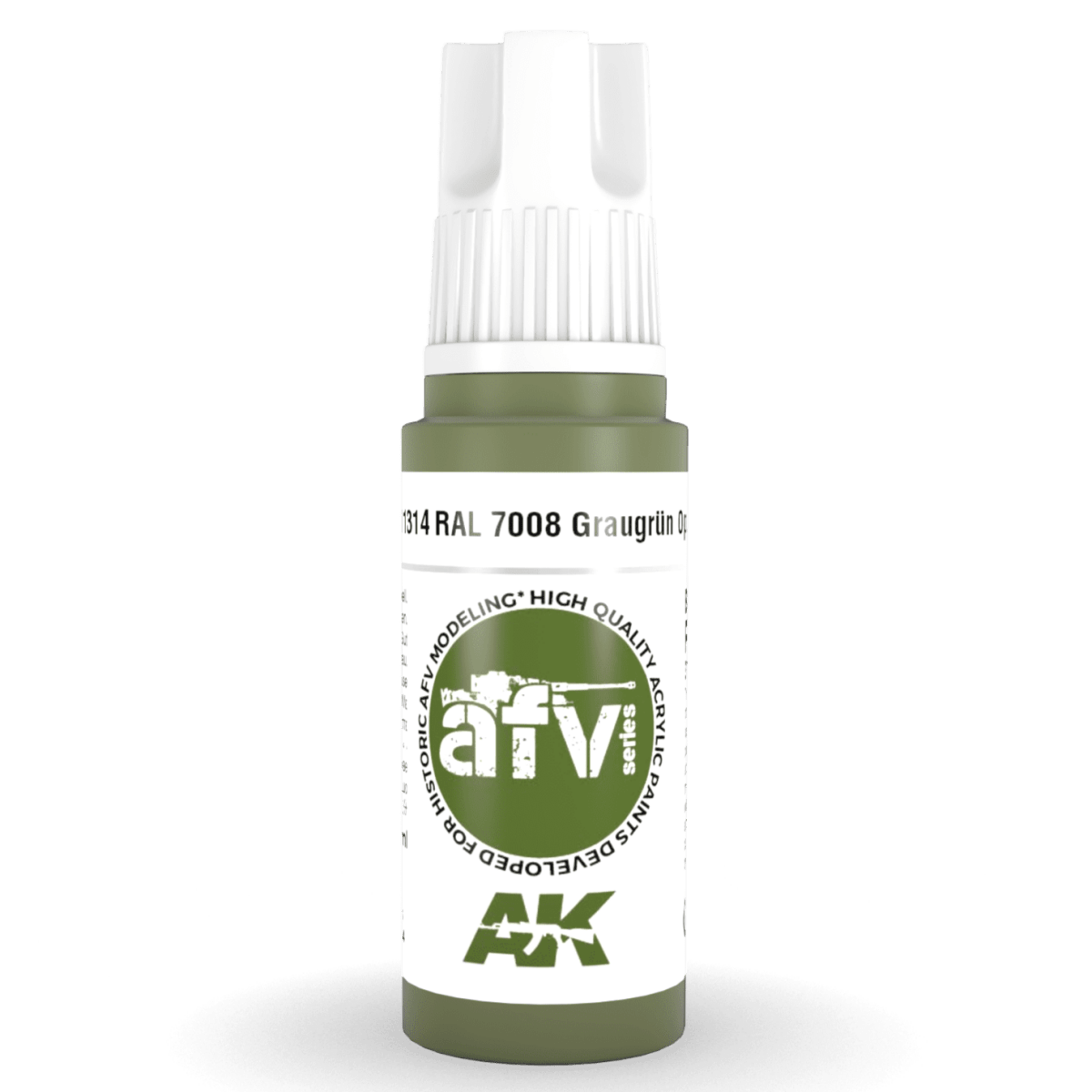 AK Interactive 3rd Gen Acrylic - RAL 7008 Graugrün Opt 2 17ml (AK11314)