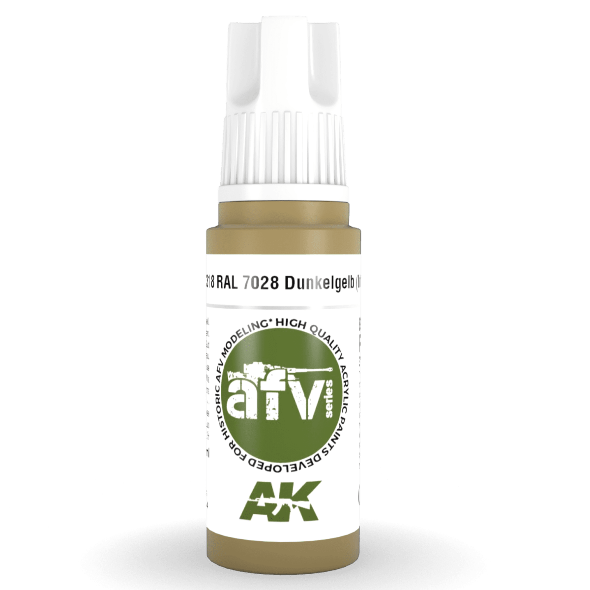 AK Interactive 3rd Gen Acrylic - RAL 7028 Dunkelgelb (Initial) 17ml (AK11318)